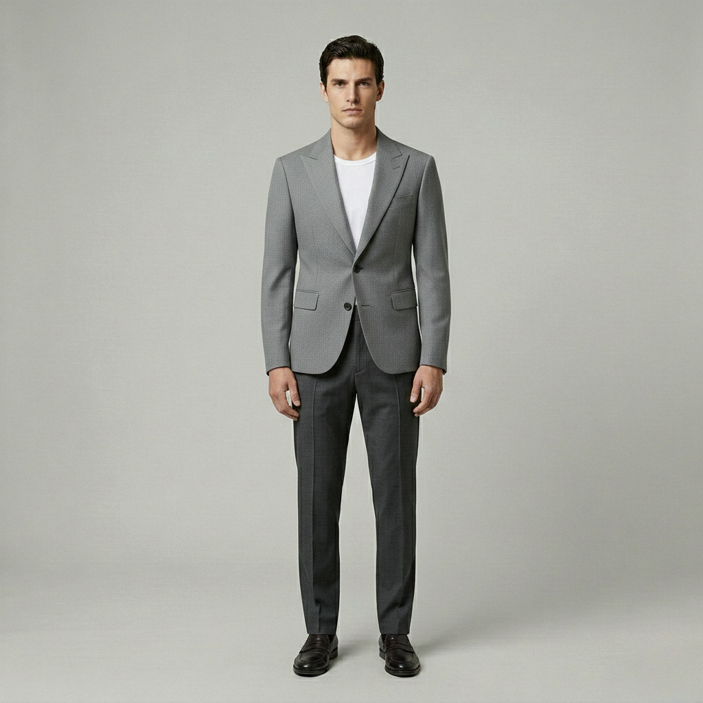 Modern Cropped Tailored Blazer