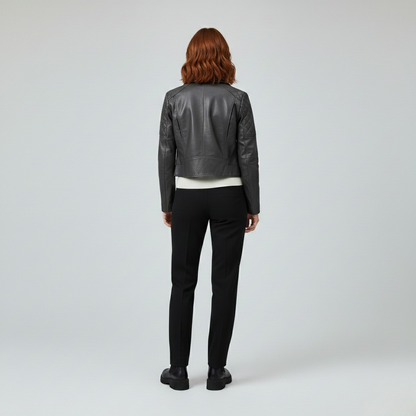 Classic Quilted Moto Jacket