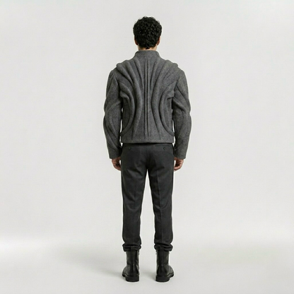 Sculpted Wave Structure Jacket