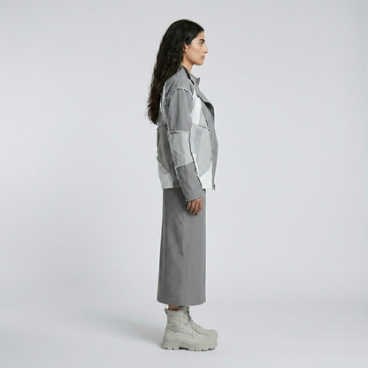 Deconstructed Panel Utility Jacket Set