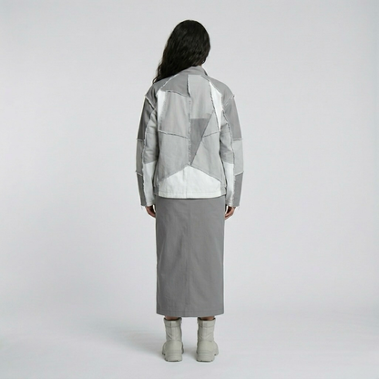 Deconstructed Panel Utility Jacket Set